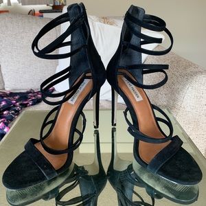 Steve Madden suede strappy heels size 8